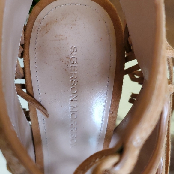 Open toe lace up booties - Picture 10 of 13